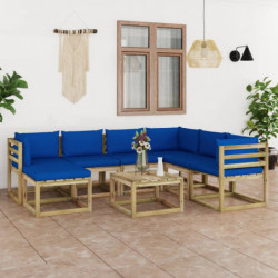 8-tlg. Garten-Lounge-Set...