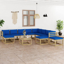 12-tlg. Garten-Lounge-Set...
