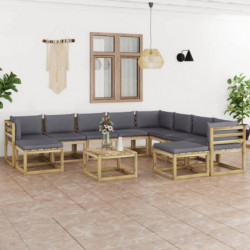 11-tlg. Garten-Lounge-Set...