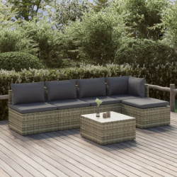 6-tlg. Garten-Lounge-Set...