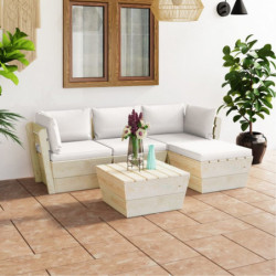 5-tlg. Garten-Sofagarnitur...