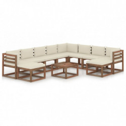 11-tlg. Garten-Lounge-Set...