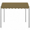 Pavillon Weike 4x3x2,6 m Taupe 180 g/m²