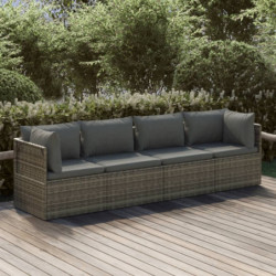 4-tlg. Garten-Lounge-Set...