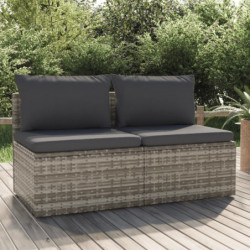 Gartensofa 2-Sitzer mit...