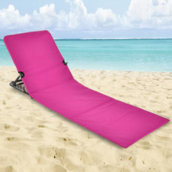 HI Faltbare Strandmatte PVC Rosa