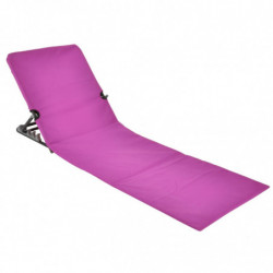 HI Faltbare Strandmatte PVC Rosa