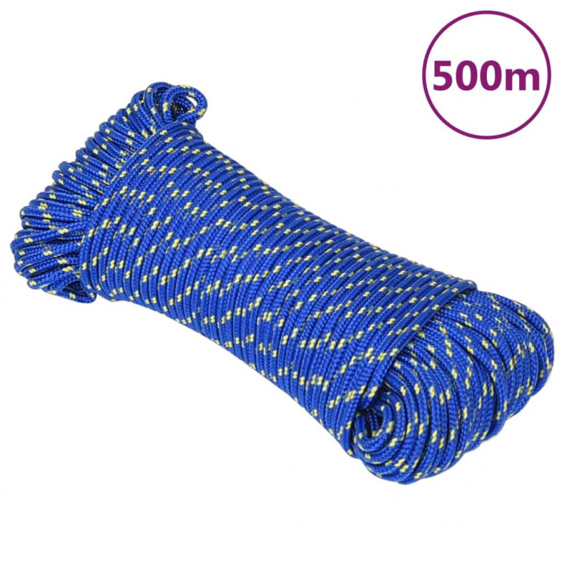 Bootsseil Blau 3 mm 500 m Polypropylen