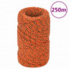 Bootsseil Orange 2 mm 250 m Polypropylen