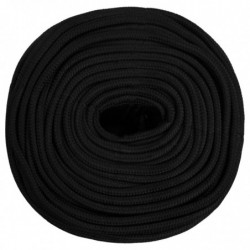 Arbeitsseil Schwarz 10 mm 100 m Polyester