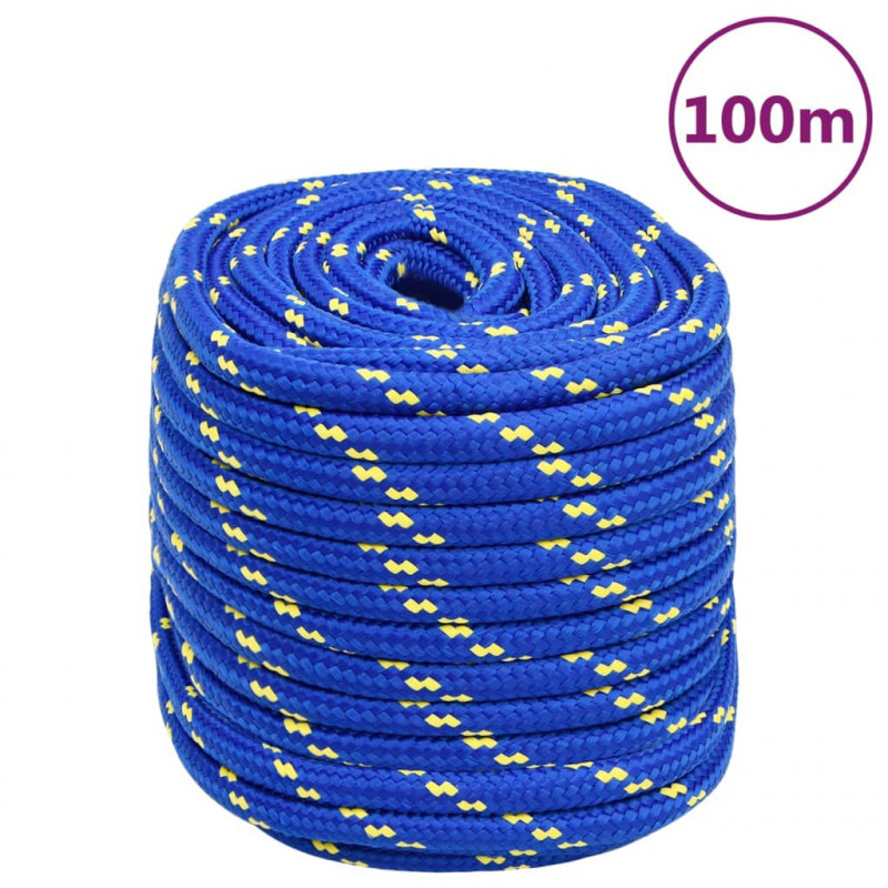 Bootsseil Blau 18 mm 100 m Polypropylen