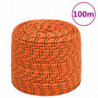 Bootsseil Orange 10 mm 100 m Polypropylen