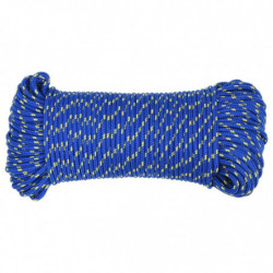 Bootsseil Blau 3 mm 100 m Polypropylen