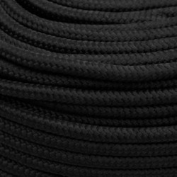 Bootsseil Schwarz 8 mm 50 m Polypropylen