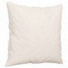 Sofakissen 2 Stk. Beige 40x40 cm Mikrofasergewebe