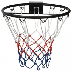 Basketballring Schwarz 45 cm Stahl