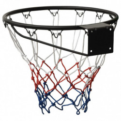 Basketballring Schwarz 45 cm Stahl