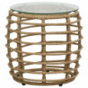 3-tlg. Bistro-Set Cypress Poly Rattan Eiche