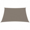 Sonnensegel Oxford-Gewebe Rechteckig 2x2,5 m Taupe