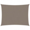 Sonnensegel Oxford-Gewebe Rechteckig 6x8 m Taupe