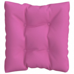 Kissen für Palettensofa Rosa 60x60x12 cm Stoff