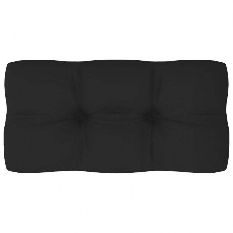 Palettensofa-Kissen Schwarz 80x40x10 cm