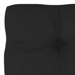 Palettensofa-Kissen Schwarz 80x40x10 cm