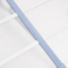 Türvordach Grau und Transparent 297,5x90 cm Polycarbonat