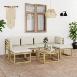 7-tlg. Garten-Lounge-Set...