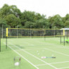 Badminton-Netz Gelb und Schwarz 600x155 cm PE-Gewebe