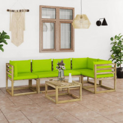 6-tlg. Garten-Lounge-Set...