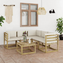 6-tlg. Garten-Lounge-Set...