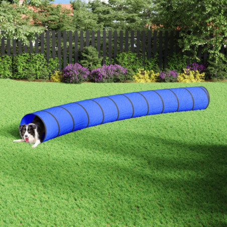 Hundetunnel Blau Ø 55x500 cm Polyester