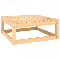 4-tlg. Garten-Lounge-Set Freerk mit Kissen Massivholz Kiefer