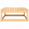 4-tlg. Garten-Lounge-Set Freerk mit Kissen Massivholz Kiefer