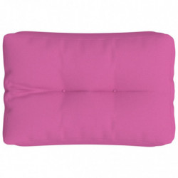 Kissen für Palettensofa Rosa 60x40x12 cm Stoff