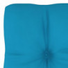 Palettensofa-Kissen Blau 50x40x10 cm