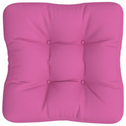 Kissen für Palettensofa Rosa 50x50x12 cm Stoff