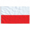 Flagge Polens mit Mast 6,23 m Aluminium