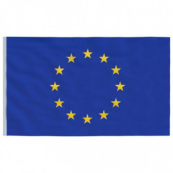 Europaflagge mit Mast 6,23 m Aluminium