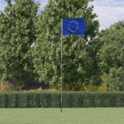 Europaflagge mit Mast 5,55...