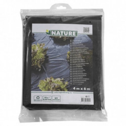 Nature Abdeckfolie 4x6 m 50µ Schwarz