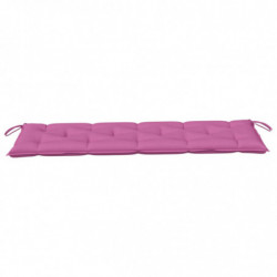 Bankauflage Rosa 150x50x7 cm Stoff