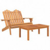 3-tlg. Garten-Lounge-Set Adirondack Massivholz Akazie