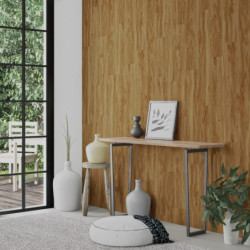 Wandpaneele Holzoptik Braun PVC 4,12 m²