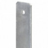 Pfostenträger 6 Stk. Silbern 10×6×60 cm Verzinkter Stahl