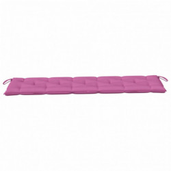 Bankauflage Rosa 180x50x7 cm Stoff