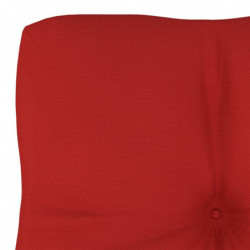 Palettensofa-Kissen Rot 60x40x10 cm