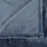 Decke Grau 130x170 cm Polyester