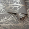 DUTCH WALLCOVERINGS Tapete Rhea Trees Grau und Rotgolden